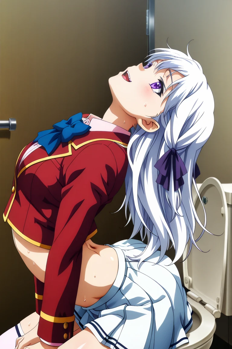 {artoria pendragon_fate ubw:1.15},(((white hair:1.5))), ((detail beautiful_eyes , :1.8)),,, ((Strong light )) , ((1 very tall girl:1.9)),((she is high tall:1.7)),, alone,, ((detail closed eyes, squinting,)) ,squinting,((open mouth :1.7)) ,hair between eyes,,, bare shoulders,, cleavage, thighhighs, ((( very long straight hair:1.5 ))),
break, ((topless:1.7)) , break , ((wet white lace panties:1.7)), beautiful light, , close up face:0.2, detail navel , detail thin thigs, , ((spread legs)), break, ((break ,sitting on gold liquid:1.8)),((Legs trembling)), trouble eyebrow, ,
nsfw,(ecstasy:1.8) ,(slut:1.6),(vulgarity:1.7),(fucked silly:1.8),(steam:1.5),(wet:1.5),(trembling:1.5),(((Twisting the body:1.7))) ,(drooling:0.2),(sweat:1.5),closed mouth:0.8, wince,(orgasm:1.7), trembling:1.8, beautiful upper body, Beautiful body, beautiful character design, perfect eyes, Perfect face, expressive eyes, Turning the face side to side,(church:1.5),in the center of the image, official art,High Definition CG Unity, Perfect lit, bright_front_face_lit, ,(Highest_quality:1.0),4k,Super detailed, photograph, 8K, nffsw, High resolution, absurd:1.2, kodak portrait 400, film grain, Lens flare, (lively_color:1.2) (beautiful, flat chest:1.7), (beautiful_face:1.3),(narrow_waist),((blush)), ((detail nipple)),,saber, dress,
