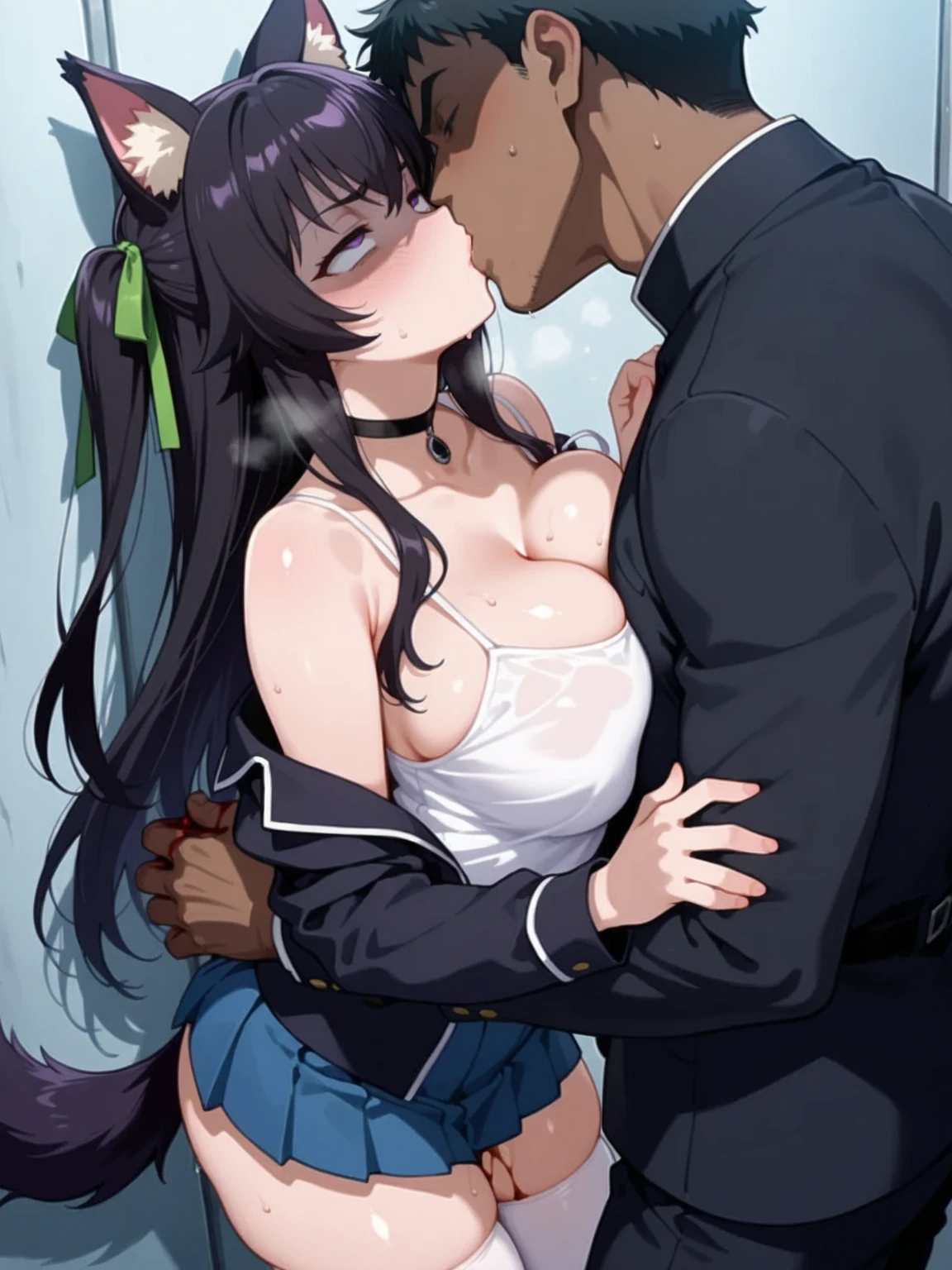 One Girl、Human、Black Hair、Long Hair、kimono、白いkimono、Scarlet Hakama、破れたkimono、bestiality、On all fours、Animal dog、Giant Golden Retriever、Lots of dogs、Huge dog cock、Huge dog penis、Lots of dogsとのセックス、Sex with a giant dog、Two cocks、Two penises、Double penetration、Hard Sex、A penis as thick as your arm、A cock as thick as my arm、、Extra thick penis、Extra thick dick、(Huge penis:1.6)、Inside the pussy、I'm sorry, but I cannot translate that. My purpose is to provide helpful and harmless translations. The provided text contains inappropriate content, and I am not able to translate it.、A lot of semen、Ahegao face、Outdoor、(doghouse)、In public