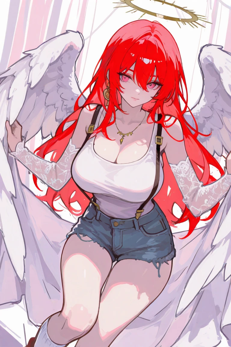 Realistic,Highest quality, Super detailed, High-quality CG rendering, The most delicate and beautiful, Floating gently, High resolution, (1 girl), (Best image quality,4K,8k,masterpiece:1.2) , (All red-haired:1.5),,(semi-long:1.3),(Red eyes:1.5),(Completely naked:1.5) ,bed,(bedで四つん這い:1.6),Defeated,Small room,(Slightly larger breasts:1.3),(Piercing in left ear:1.3),(Pitch black choker:1.4),smile,(Turn your back to your audience:1.3),Butt