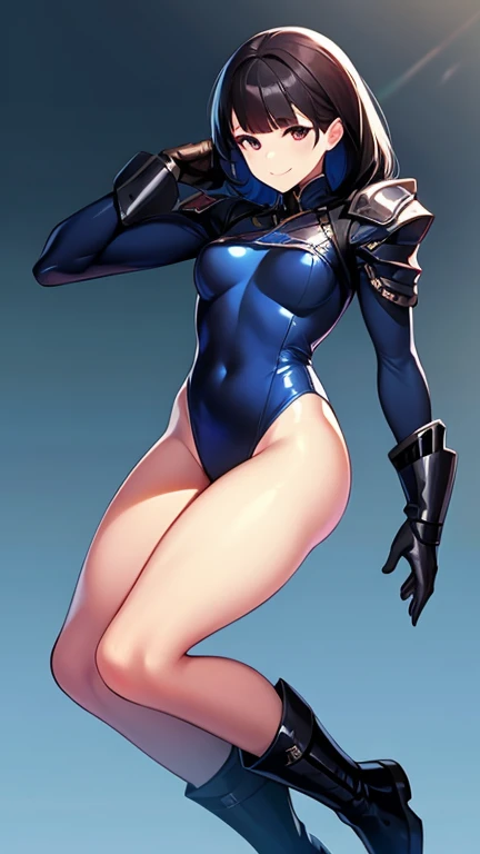 ultra-detailed, Explicit, Beautiful body, Beautiful Nose, Beautiful character design, perfect eyes, perfect face, ultra highres, 4K, beautiful legs, perfect legs, Nice hands, Perfect hand, Masterpiece, Best Quality, Highly detailed, illustration, absurdres, street fighter, doll suit, shadaloo doll, dollsuit, girls, multiple girls, expressionless, blank eyes, looking at viewer, red gloves, emotionless, black latex, corrution, mind control, female combatant, full body, hypnotized, unhappy trance, full body suit, ribbed bodysuit, both arms at side, stand up straight, obey, perfect female body, extremely glossy latex, hypnosis, hypnoLora, empty eyes, Mind control device, poses, submissive_pose, Slave, hat, necktie, stand up straight, standing, standing at attention, hat, necktie, belt, latex, ribbed bodysuit, brown hair, thighhighs, garter belt, Fighting Stance, classroom of the elite, Welcome to the classroom of meritocracy, shiina hiyori, long hair, purple eyes, blue hair, ribbon, hair ribbon,