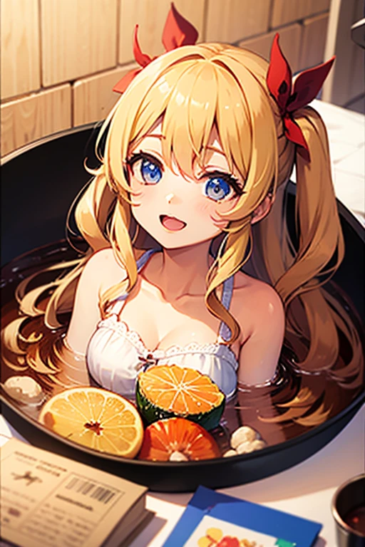 Kasumi Nakasu　Grey Hair　Very Short Hair　Red Eye　Light blue bikini　Beach　Drink a drink　Strong sunlight　sun　Sweaty　LoveLive　Nijigasaki Gakuen School Idol Club