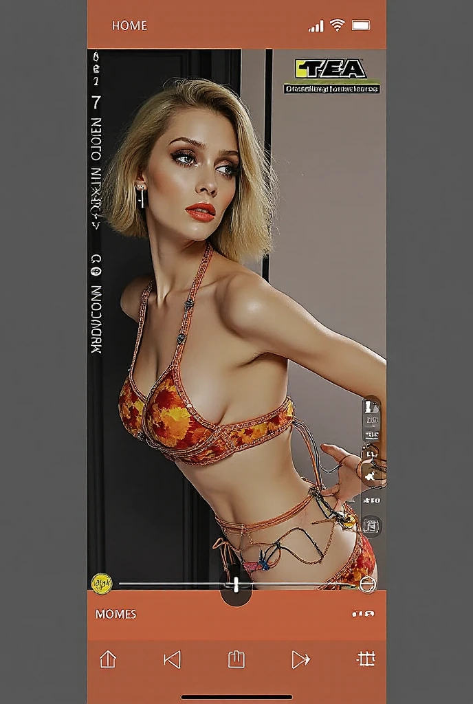 beauty, hidden face, 1 girl, beauty: 1.3, Slim Abs: 1.1, Camisole vest, Long brunette hair, (Sitting on the bed), Highly detailed face, Highly detailed lips, Fine grain, double eyelid, brunette hair, yellow lingerie with red roses 