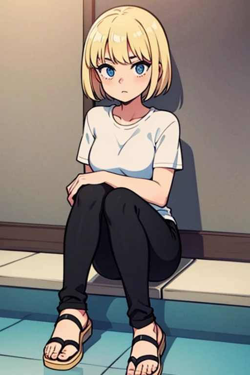 Gwen sitting on a plushie’s head