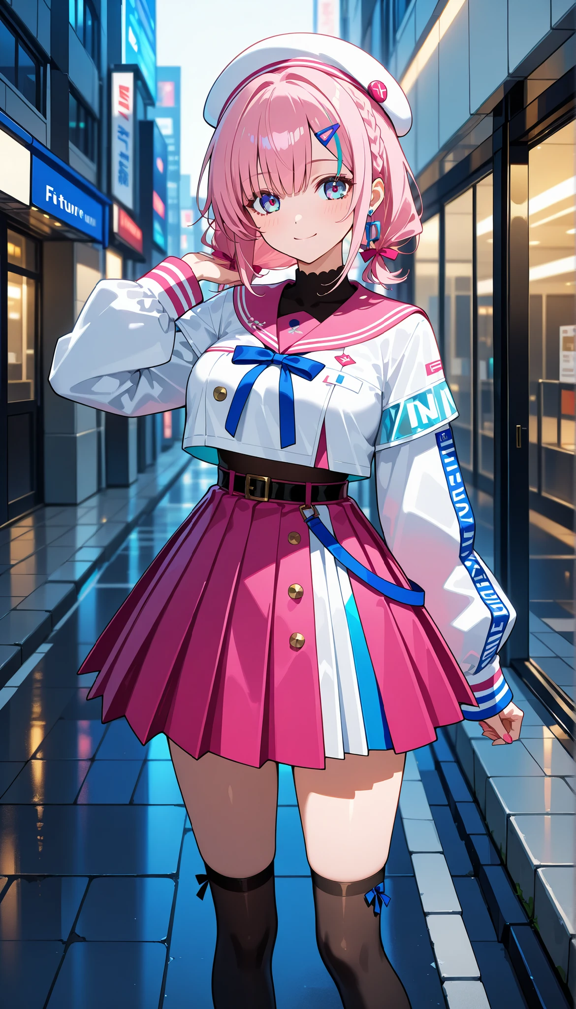 Future clothing design, Street fashion in the year 3025