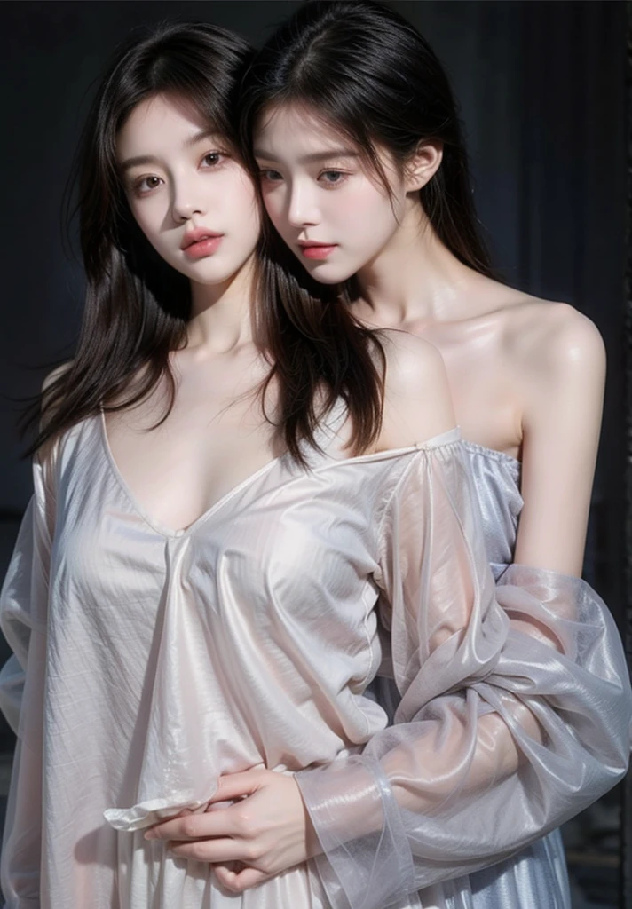 ((Highest quality, 8K, masterpiece:1.3)), concentrated:1.2, Perfect Body Beauty:1.4, Big Breasts:1.3,Hips:1.2, ((Cut your hair in layers, Beautiful breasts:1.2)), (Wet clothes:1.1) , (rain, street:1.3), Bandeau dress:1.1, Highly detailed face and skin texture, Detailed eyes, double eyelid,Whitening the skin,Long, long hair