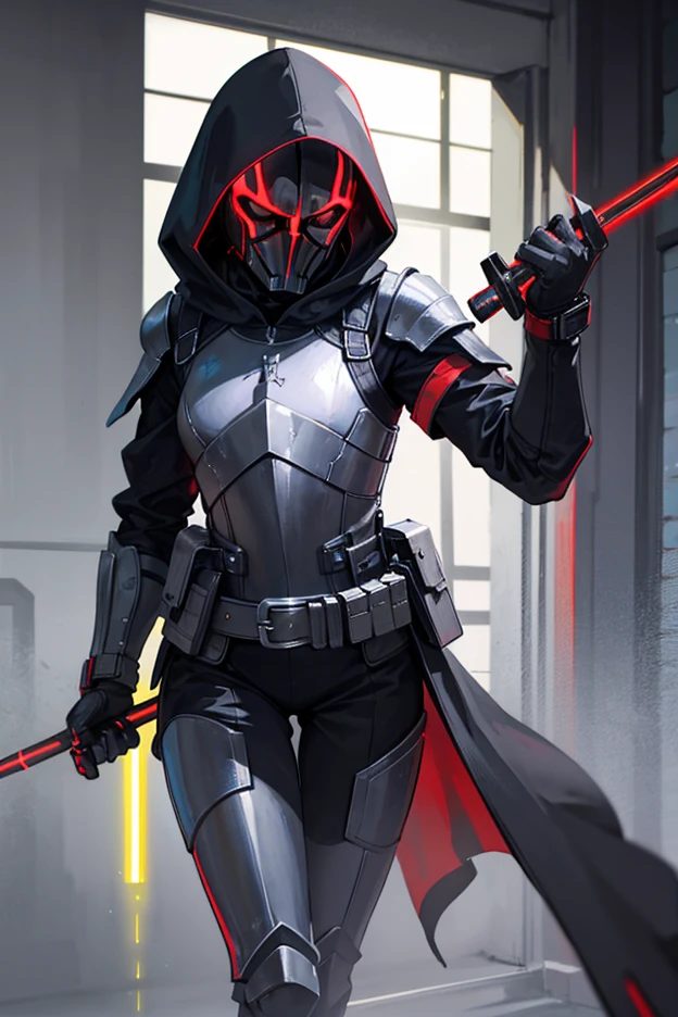 ((Masterpiece, best quality,edgQuality)),
hoodie,edgBerserker,woman ,wearing edgBerserker_([armor|hoodie]::0.5),helmet,shoulder armor,red eyes glowing,
 <lora:edgBerserkHoodies-000008:1>