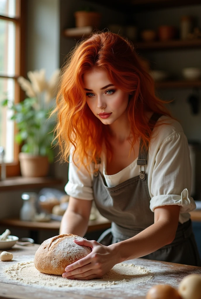 (8k, RAW photo, highest quality),(epic realistic:1.5), a girl, dynamic posture,erotic face,shirt,(detailed eyes:0.8),(looking at the camera:1.4), (highest quality), (best shadow),intricate details,cinematic,((skin:1.4)),interior, (long ponytail ginger hair:1.3),dark studio,(hdr:1.5),detailed, muted colors, freckles, (bright lighting: 0.7), masterpiece, big angle shot, RAW photo (pale 19-year-old Irishwoman, looking up at the viewer) (undressed, disheveled, with bright red matted hair), (sitting), full-length portrait, perfect face, captivating eyes, bright details, pouting lips (high skin detail), freckles, medium breasts, hard nipples (tint: 0.6), (dirty: 0.8), (bloody: 0.7), Key lighting, (backlight: 0.5), medium depth of field, Canon 5D, 50mm lens, f/4 aperture, (ultra-detailed, complex detail), sharp focus, 8k, absurd, 8mm film grain, flirting with camera,sexually