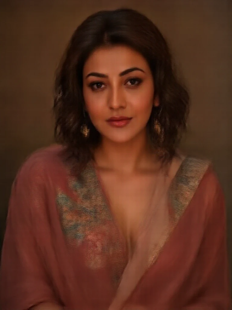 night bokeh effect background, perfect pink eyes, fantastic face, Indian, beautiful look, ((red lips, bright eyes, curve heir 1.5)), ((beautiful details body)), A glorious gorgeous, glorious gorgeous face, pretty face, bright eyes, detailed elegant printed shirt, updo elegant hair, blurred gray tones background, ultra focus, face ilumined, face detailed, 8k resolution, painted, dry brush, brush strokes,