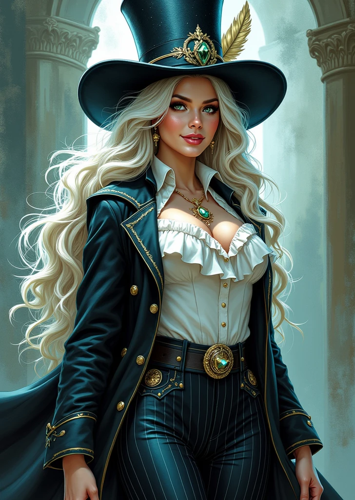 Central portrait of female pirate, Black and white, Tangled (Best quality at best) ultra - detailed, Thin line drawing, thin line art, Coloring book illustration style, Complex lines, very detailed illustration, perfect compositions, Beautiful and stunning, dynamic angle, hight contrast, Incredible shadows, incredibily detailed, Unique style, Black and white details, (Dark and mysterious atmosphere), Complex and detailed natural elements.