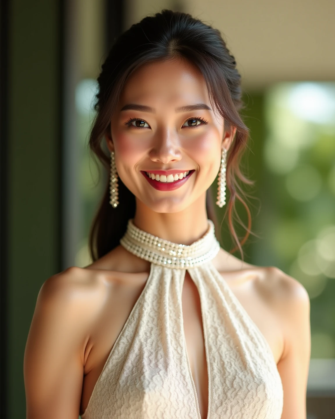 solo,1girl,(looking at viewer),parted lips,medium breasts,apron,maid headdress,kitchen, light smile,
shiny skin, skindentation,light blush,
RAW photo, 8k uhd, dslr, soft lighting, high quality, film grain, Fujifilm XT3,best quality, ultra high res, (photorealistic:1.4)<lora:hipoly3DModelLora_hiqcgbody:0.15> hiqcgbody, <lora:sam_yang_samdoesartsSamYang_offsetRightFilesize:0.2> sam_yang,