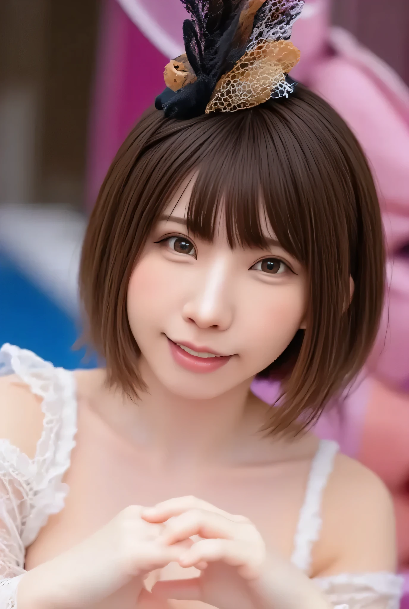 Very noble、She's erotic and cute 、 beautiful brown hair 、Wear revealing clothing、 garter belt、garter strap、 wears erotic and glamorous lace 。WEAR EROTIC PINK LETTY LINGERIE 。。。。。、 Vibrant Color Styles 、 I'll dazzle you with the best images in the best situations .。 this is細部にまで細心の注意を払った高品質の製品です ...................。...。 Erotic Poses 。Sexy proportions。 Hang it down to cover your forehead 。 facial beauty。High quality skin texture is the best。 naughty look 。The eyes that look at me are beautiful。 strokes her head with a gentle smile 。Beautiful white teeth、 G cup bust with panting face、 plump bust、Serving with a beautiful chest、Very beautiful body、this is、 She leaned forward.、Highlight your beautiful stomach and breasts ...................。、 ultra high resolution、 beautiful images 。 vivid details 。Delicate expression around the eyes。。。。トップクラスの性能 ultra high resolution 細部まで美しく表現 健康な身体が美しく見える 4K高解像度 8K高解像度