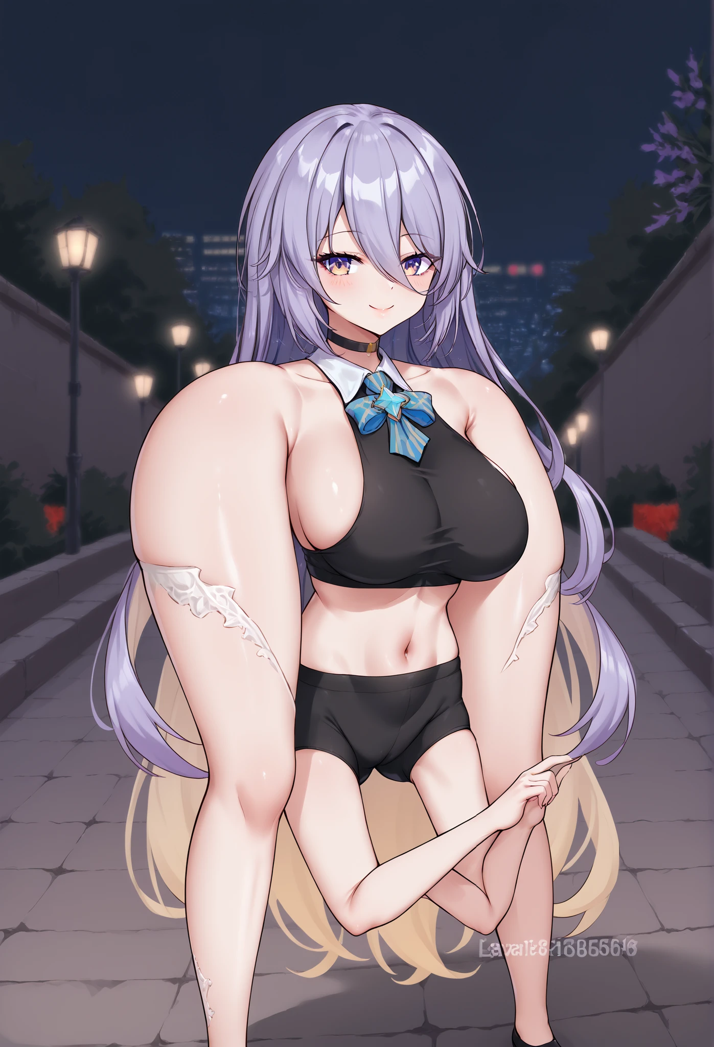 score_9 score_9,score_8_up,score_7_up, (emilia_\(re:zero\)), looking at viewer, (purple eyes), hair ornament, silver hair, 1girl, gyaru, (plump), b1mbofication, before and after, (transformation), hypnosis, (huge breasts), (huge ass),