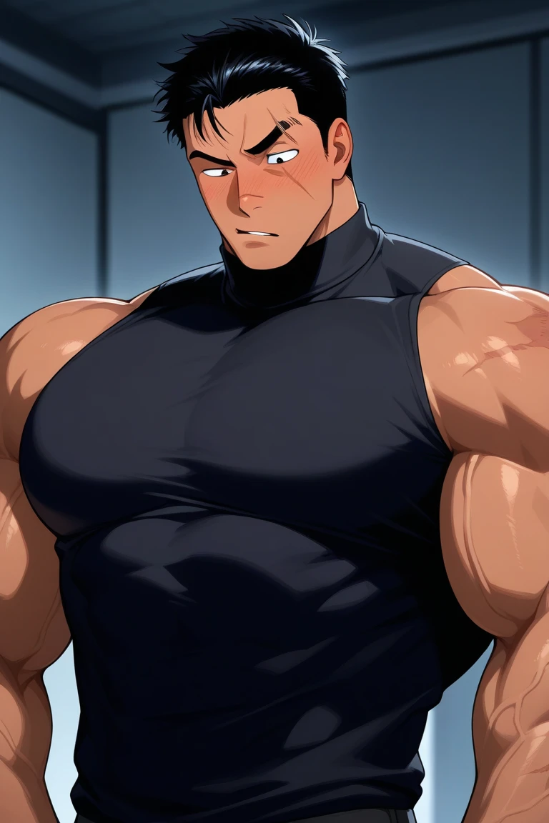 Lots of steam around the man BL back hug high quality high quality high quality real penis handsome two men in love 20years old,a daddy,tight black tight suit,in the office,muscle, gay ,black hair,Asia face,masculine,,handsome,Sex,leather gloves,lecherous dad,look straight ahead,Dad is erection