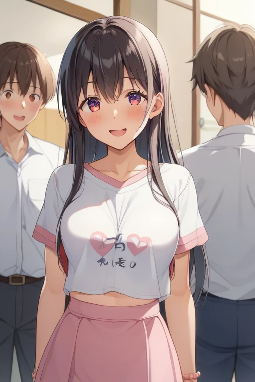 ((( in the train))),( half open eyes),school girl,many men are 50years old,school girl is surrounded by men,((( molester))),( train),( huge breasts),( hands on own breasts),((( open shirt ,lifted bra))),( ugly man is grabbing shirt forcibly from behind:1.3), (( ugly man is standing behind the girl)),(( nipples)),(( upper body)),(( blush, surprised,skirt, watery eyes)),open mouth,(( looking down)),(ugly 50years old man is grabbing breasts forcibly:1.3), (((rape)))