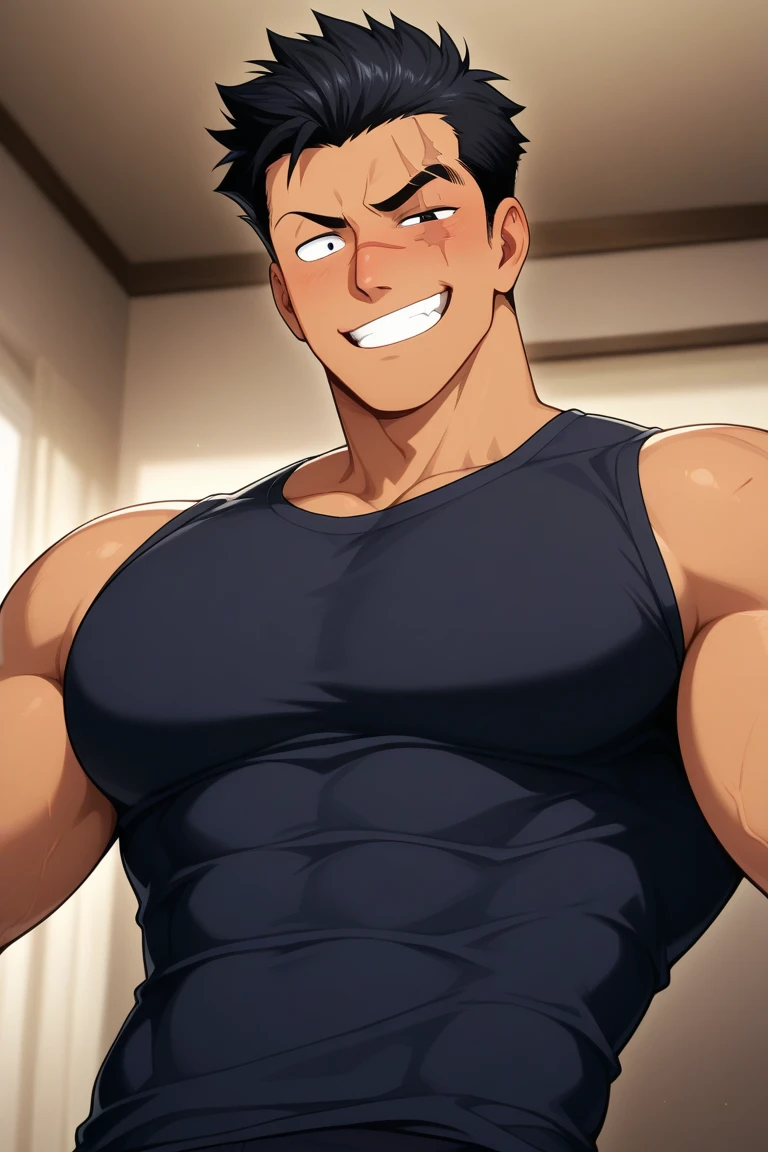 muscular boy