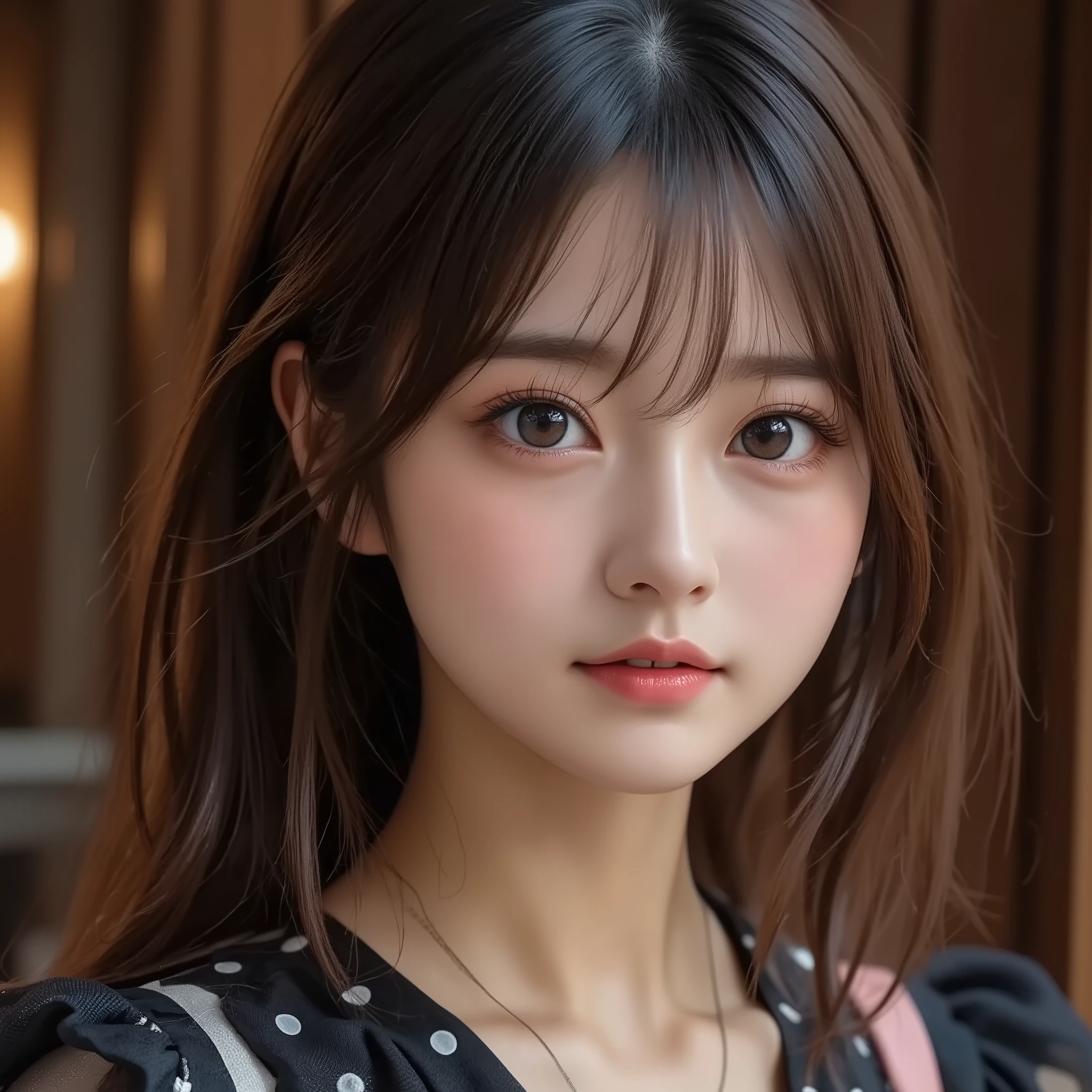 8k,ultra high resolution , best quality, masterpiece,rule of thirds,golden ratio,surreal,pictures, one woman,( girl:1.3),cute,cute顔, Beautiful Eyes in Every Detail , 細かくdetails,mature woman,princess,Full body,black hair,Short  layers,ID photo, luxurious and beautiful ,( famous Japanese idol girl),非常にdetailsな, 美しいlikeいアジア人女性の超写実的なデジタルイラスト, fully visible from head to foot in the frame,elegant makeup,she wears a traditional Japanese high school girl uniform,wearing a white sailor-colored blouse with perfect clarity, knee-length navy blue pleated skirt,appropriate ribbon tie,like々exudes vibrancy and charm. is also wearing navy blue knee-high socks and shiny black shoes, complete a classic school uniform,Miniskirt,Classroom, is sitting, Extend Your Legs, Open legs to the side,Put her at the center of focus.  The lighting is soft and even , gentle shadows that add depth and realism.  is balanced in the composition , the subject is placed in the center, lets you fully enjoy her outfit and look. The image is rendered in stunning 8K resolution, captures every detail in perfect clarity,(((smile))),High heels, very delicate expression ,  delicate eye description,healthy body, ((Female 1)), height 160cm ,( thin waist:1.4)、( Beautiful :1.4), pink lips,Profile ,((( ideal figure))),Small A Cup Bust :2, portraits:2、 完璧な解剖学 、鮮明な details、 details,thin lips,Perfect and beautiful face  ,完璧でcute顔, Meticulous Skin , perfect limb that wraps around the body,thin waist, surreal,Light and Dark,fashion magazine cover,stage lights