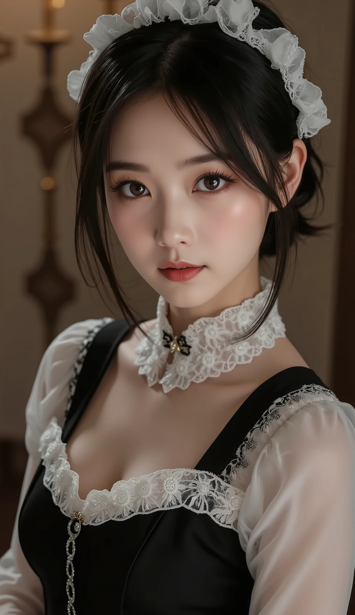 ((18 year old Japanese girl, 1 person)), (((Gothic Lolita Fashion:1.3)),(((Lace off-the-shoulder dress))),(((Outfit with intricate lace detailing))),(Emphasize large breasts:1.3),(European castle background:1.3),(Flowerbed with colorful flowers blooming in the garden),(squat:1.3),(The contrast of light and shadow makes the subject appear three-dimensional),Pretty and beautiful girl,Cute round face,Cute Smile,Blushing,Red lips,(Silvery white hair,Floral knit headband,Half Up、Floral braided space buns,Voluminous fishtail braid,Twisted pan,),(The bangs are see-through),hairpin,hair ornaments,Detailed clothing features,Detailed hair features,Detailed facial features,(Dynamic Angle),BREAK ceremony,((Random sexy poses、put in、Deep pleasure, Ecstatic eyes:1.2)), ((I gasp hard:1.2))、Ecstatic face、Climax expression, Through clenched teeth、My whole body is convulsing、Official Art，Highly detailed CG Unity 8k wallpaper, (masterpiece:1.0),(highest quality:1.0), photo shoot, 8k, Browsing Caution, High resolution, Kodak Portrait 400, Film Grain, Lens flare brilliance,Very low camera angle, View your audience