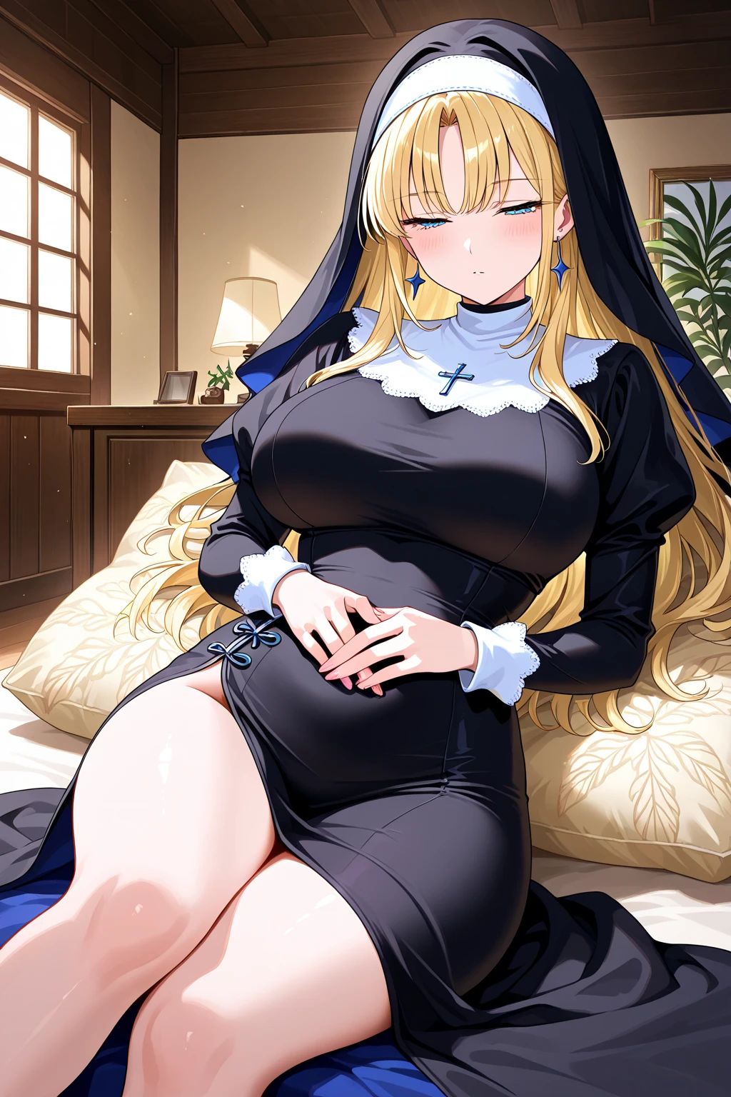 The woman is raped by naked men on a big bed and fucked so hard that a huge amount of semen comes out of her pussy.、((Highest quality)), ((masterpiece)), (detailed), (Perfect Face)、The woman is a devout Muslim Tiara with deep dark skin, and is wearing a gorgeous, glittering abaya with gold embroidery at an Islamic prayer hall, a gorgeous hijab, a gorgeous hair ornament, and gorgeous jeweled accessories and an engagement ring.、The woman is an elegant Tiara with green eyes, medium blonde hair and a gorgeous hijab. She is a Muslim Arab Tiara with bright brown skin and wearing an abaya.、(The woman is a dark-skinned Arab devout Muslim named Tiara.)