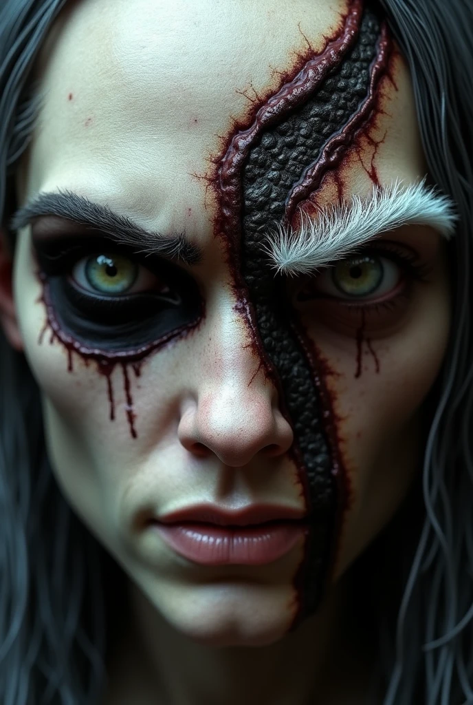 <lora:P14n03l3g4nt3b0n3:1>P14n03l3g4nt3b0n3 a cliff face carved into a terrifying monstrous face, (Masterpiece:1.3) (best quality:1.2) (high quality:1.1)