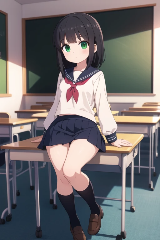 In the classroom, During defecation, smile, Well-formed face, whole body, I can see your face,