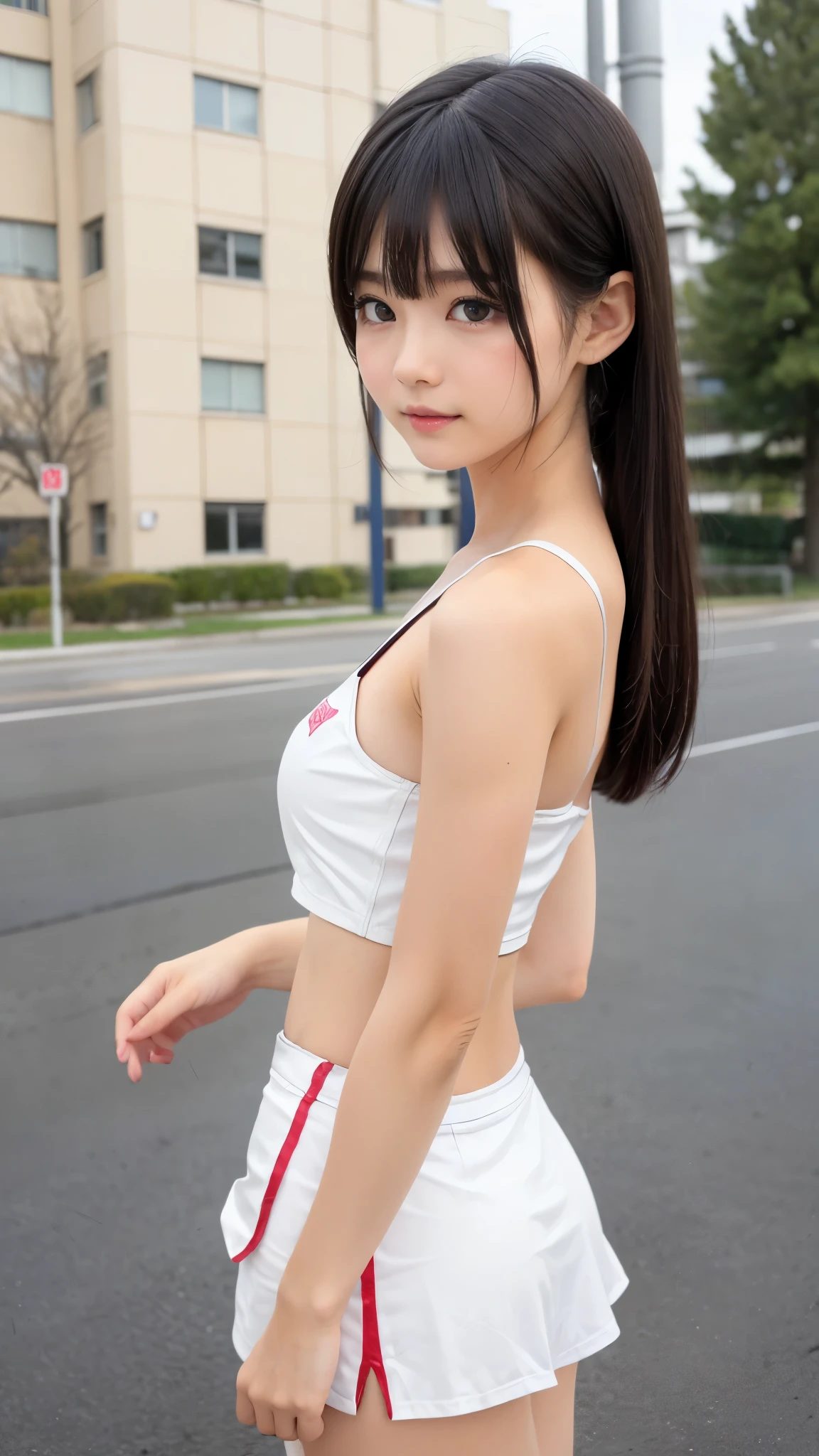NSFW, One girl who works hard, (((young elementary school student))), Flat chest, (Race Queen), very young, ((Russian girls)), (more:1.3, perfect right hand:1.3), (best quality, best quality, masterpiece:1.3, reality:1.3, Ultra Fine), (完璧な解剖学:1.2), (Accurate Shadows), (wonderful hairstyle:1.2), (完璧な解剖学:1.2)