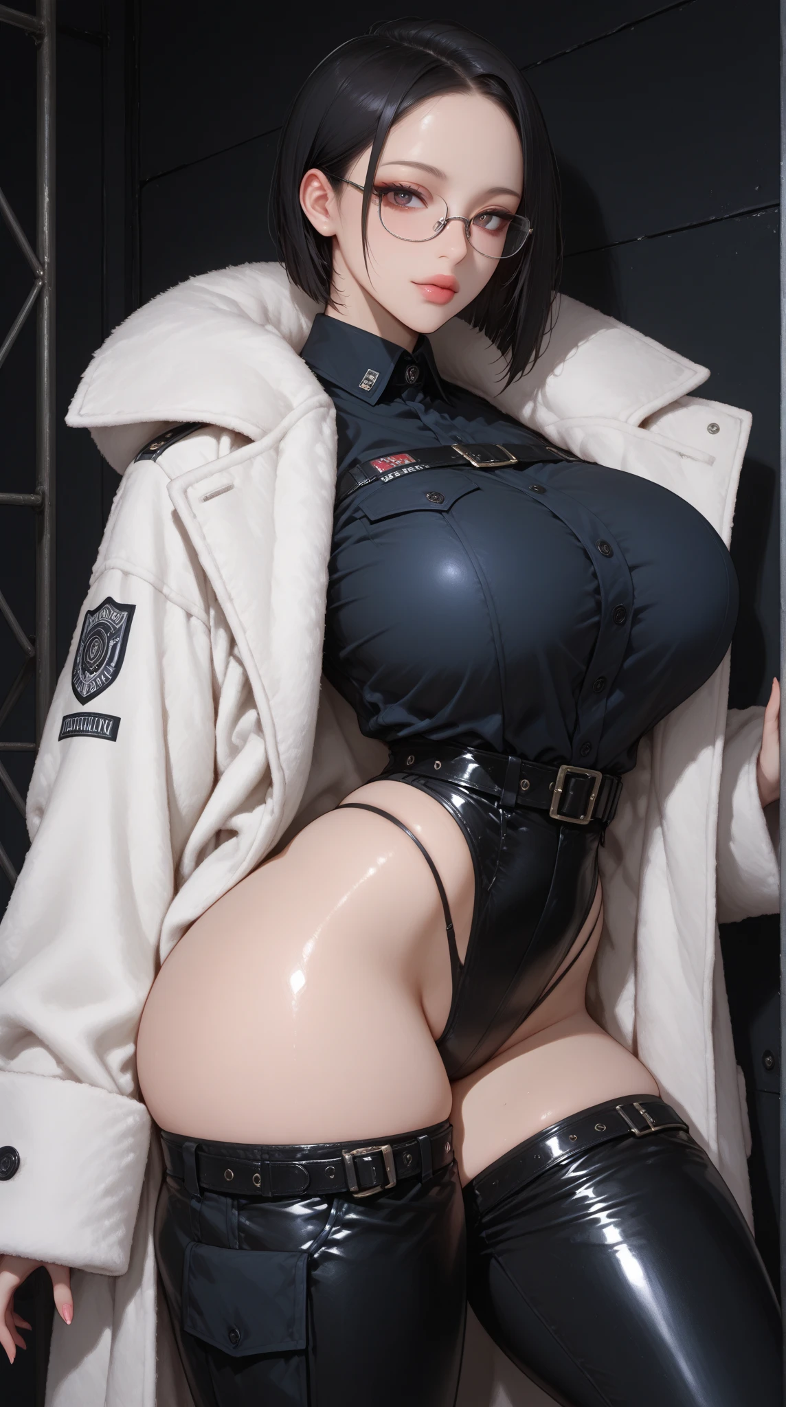 (((Perfect figure,figure,solo, (((japanese clothes,White coat ))),(((sui-feng, short hair, short hair with long locks, sideboob))),((masterpiece)),high resolution, ((Best quality at best)),masterpiece,quality,Best quality,((( Exquisite features,Looking at the audience,There is light in the eyes,(((lol,confidence))),))),型figure:1.7))),(((Light and shadow,Huge breast(Looking at the camera,black background,)))