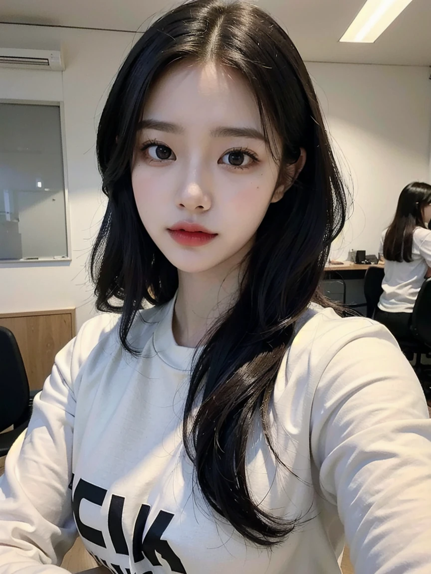 ((best quality)), ((masterpiece)), (detailed), perfect face sweatshirt, whole body, Exercising, sweating,