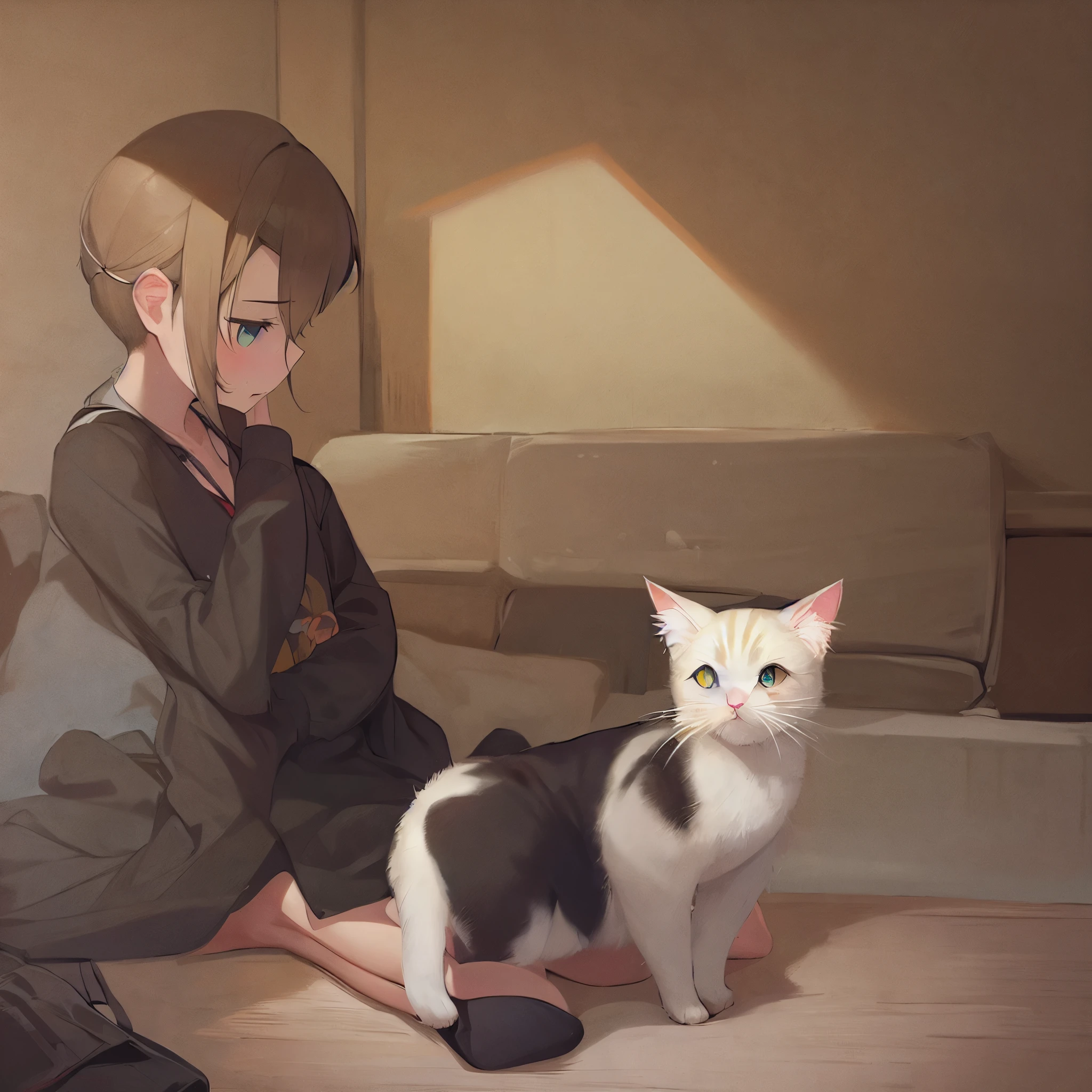 A kitten