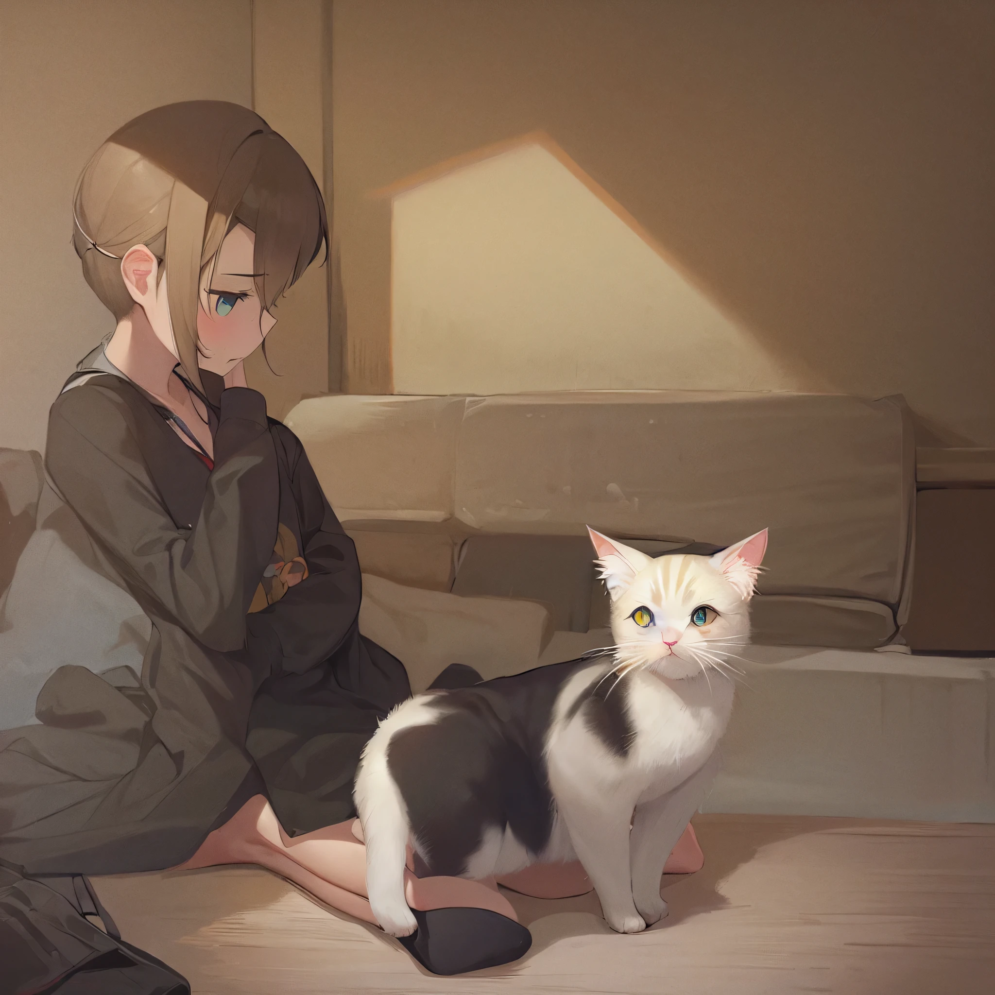 A kitten