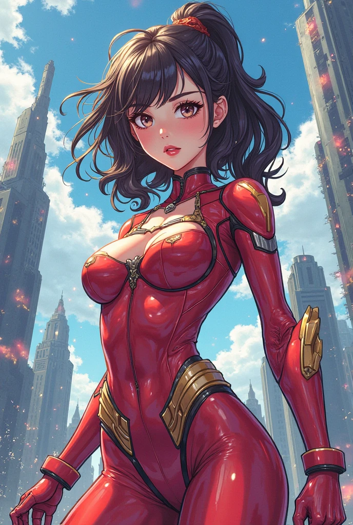 best quality,masterpiece,1girl,solo,(((NSFW))),(((9years old))),japanese girl,an extremely cute and beautiful girl,highly detailed beautiful face and eyes,petit,cute face,lovely face,baby face,shy smile,show teeth, black hair,short hair,Hairless pussy,flat chest,skinny,slender,(((wearing revealing iron man costume))),(((lying in a Gotham City)),she is looking at the viewer,she is touchng her pussy,(no panties:1.1),(legs spread wide:1.1),(no bra:1.1)