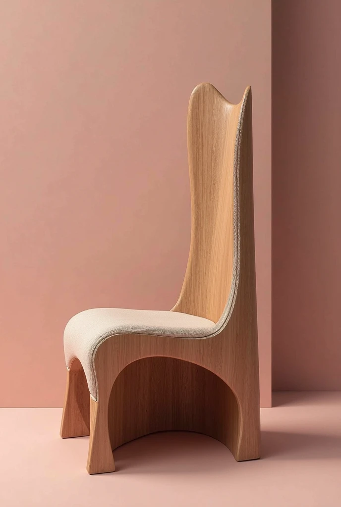 Classic and innovative chair, with the shakers and ART nouveau styles, chair legs with dragonfly wing details