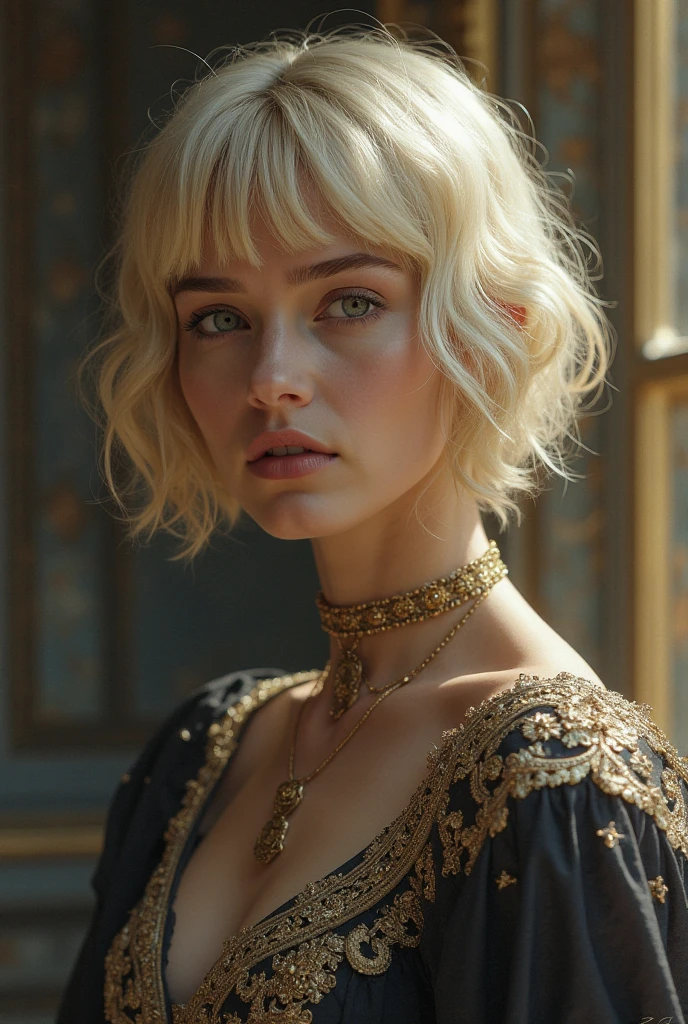a fashionable socialite attending a lavish Gatsby-style party, her flapper dress and elaborate headpiece capturing the opulence of the 1920s elite
masterpiece, best quality, (((realistic))), <lora:backlight_slider_v10:-1> <lora:filmgrain_slider_v1:0.8> film grain, <lora:contrast_slider_v10:4>, intricate detail, intricate facial detail