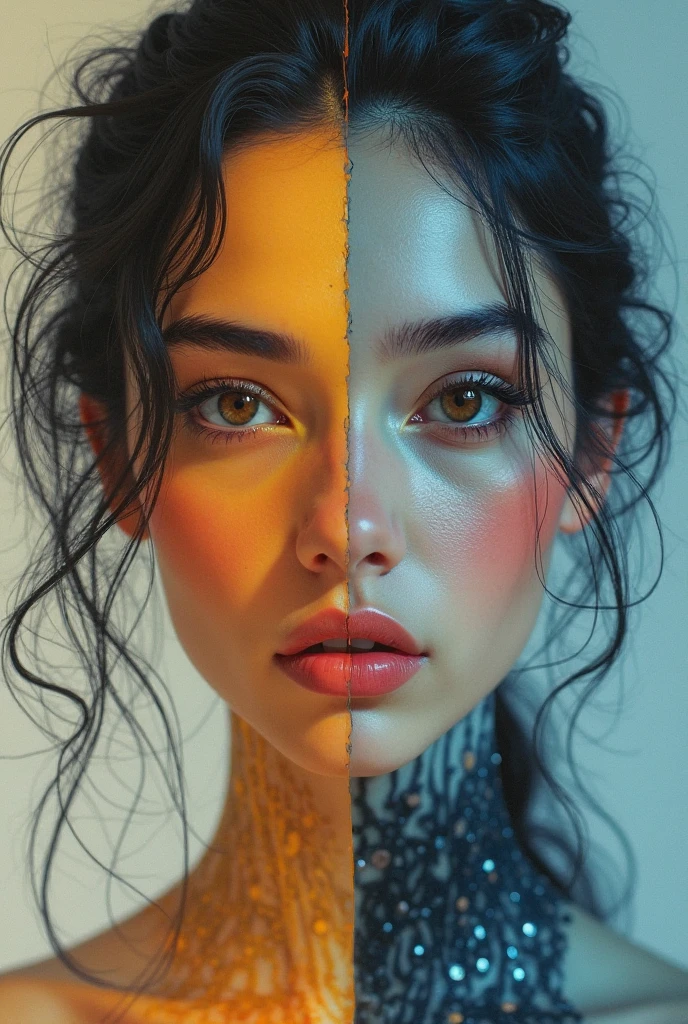 ((Best Quality, 8K, Masterpiece: 1.3)), Pretty, young woman, smooth skin, stylish, social, brown eyes, tanned