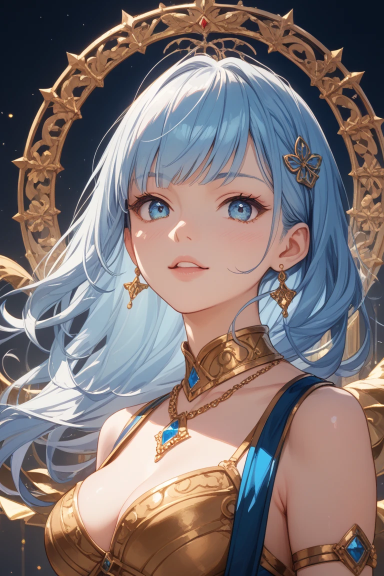 Fantasy,8k,非常に精細なCGユニットのwallpaper, masterpiece,High resolution,Highest quality,Highest quality real texture skin,,Increase the resolution,RAW Photos,Highest quality,Very detailed,wallpaper,Cinema Lighting,Ray Tracing,Golden Ratio, Very colorful,Colorful otherworldly extremely, cute anime face, (((Flat Chest))), (Flat Chest:1.1),((((Short Bob Hair)))),Complex eyes,beautiful detailed eyes,Symmetrical eyes,(((Details face))),beautiful detailed lips, Young Face,Short stature,Pretty face, (((Embarrassing))),(Lips waiting for a kiss),(My heart is pounding with anticipation.)、Mesh Camisole,(very noble ,, godliness,Three thousand worlds,infinite happiness,joy,no gravity,milky way,background\(heaven\),in the Thick Fog,(Thick Fog:1.5)\),\(below heaven,look up\),(Thick Fog:1.5),Color is empty,Urgent as a command,Wide-angle lens,Wide composition,Heavenly Lady's Life,Lotus flower in full bloom,5th Dimension,torii