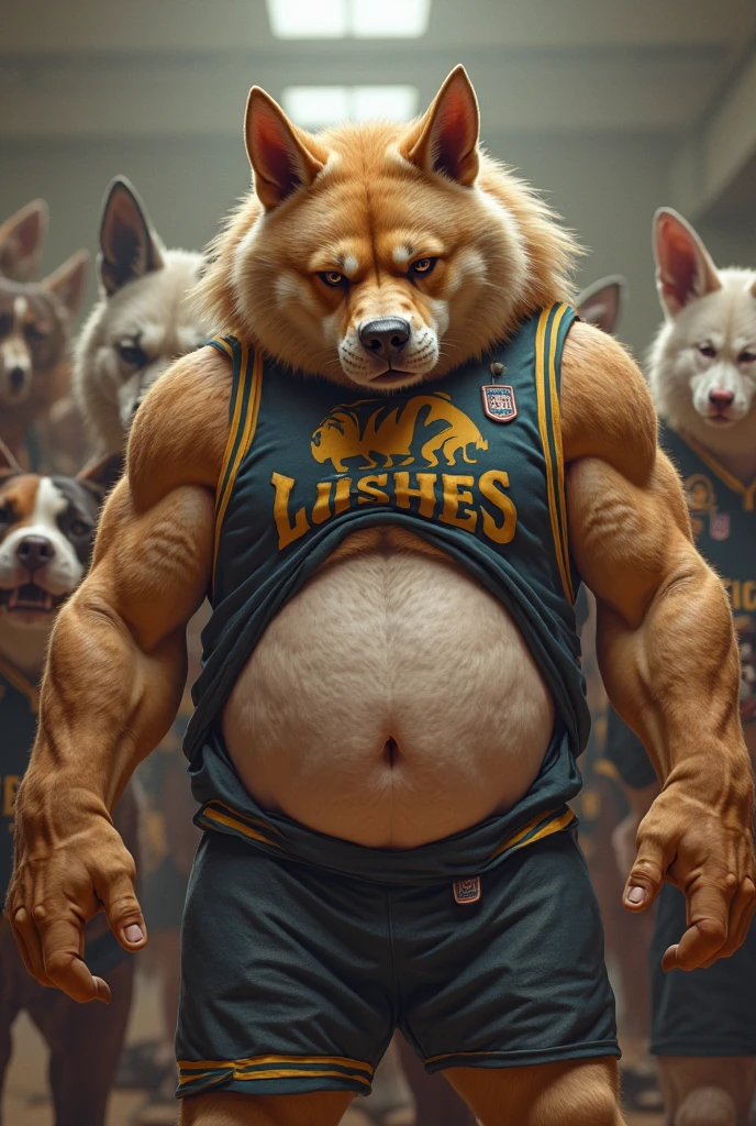 solo, grumpy welsh corgi, three identical heads on one body, bald, beards, welsh corgi ears, tail, masculine, necks, pixar eyes:1.1, adult, male, 50 years old, by dramamine, (fat, short, dadbod, chubby, big belly, sweaty, red fur, rugby field background, (shirtless, nude, flaccid penis, hairy testicles, big nipples), correct hands, correct anatomy, (ultradetailed, best quality, detailed masterpiece, highly detailed masterpiece, 4k, professional cartoon), (natural pose, running:1.3, nuanced expressions)