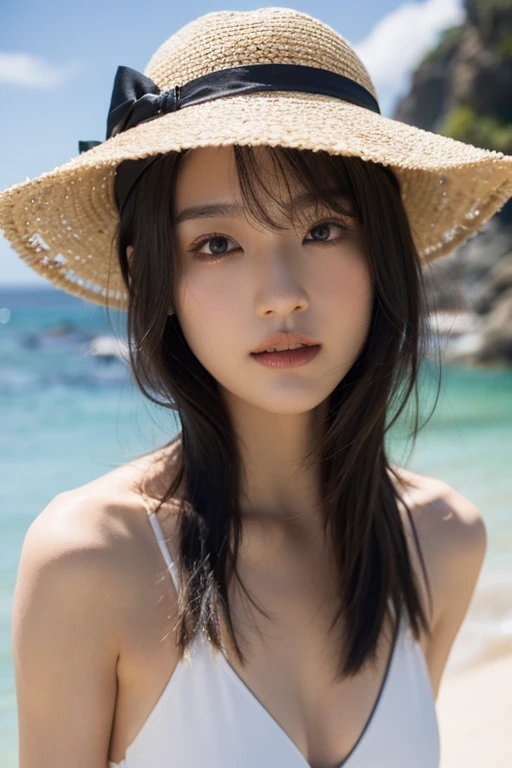 4 Girls Prompt、Solo Prompt、blouse、Beach