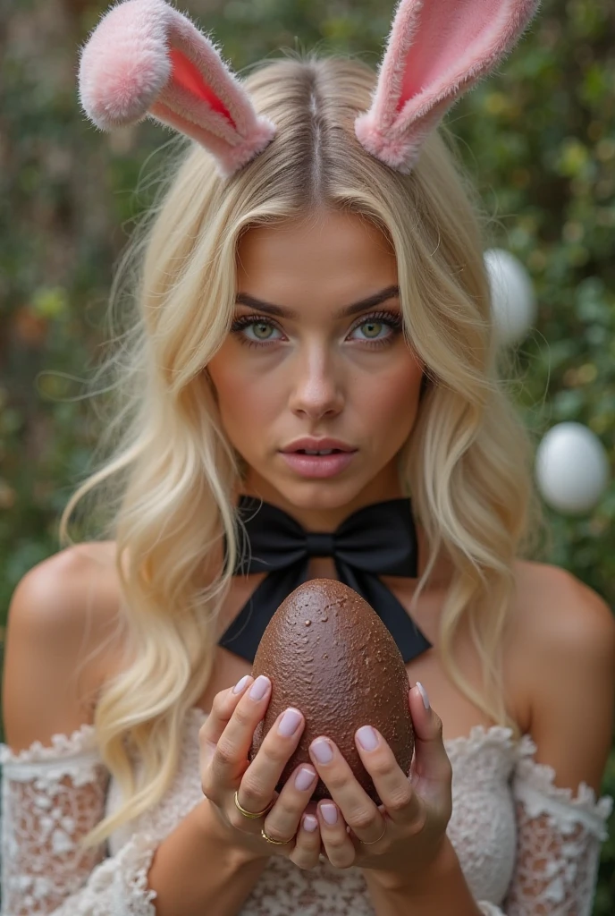 (big white plater:1.1,table), (lot of ice cream:1.1,chocolate sauce),(tummy:1.1),(breast:1.1),(hair tied in a bun:1.1), (Red bow:1.1,bunny ears)
(best quality,4k,8k,highres,masterpiece:1.2),ultra-detailed,realistic:1.37
(portraits),vivid colors
(light pastel palette:0.9), (soft lighting), (subtle shadows) , she is all naked and sitting on a plate , scoops od ice cream are placed atop of her breasts acompanied with chocolate sauce making her body a plate for ice cream dessert , she is laying on a plater , ice cream scoups are placed directly on her