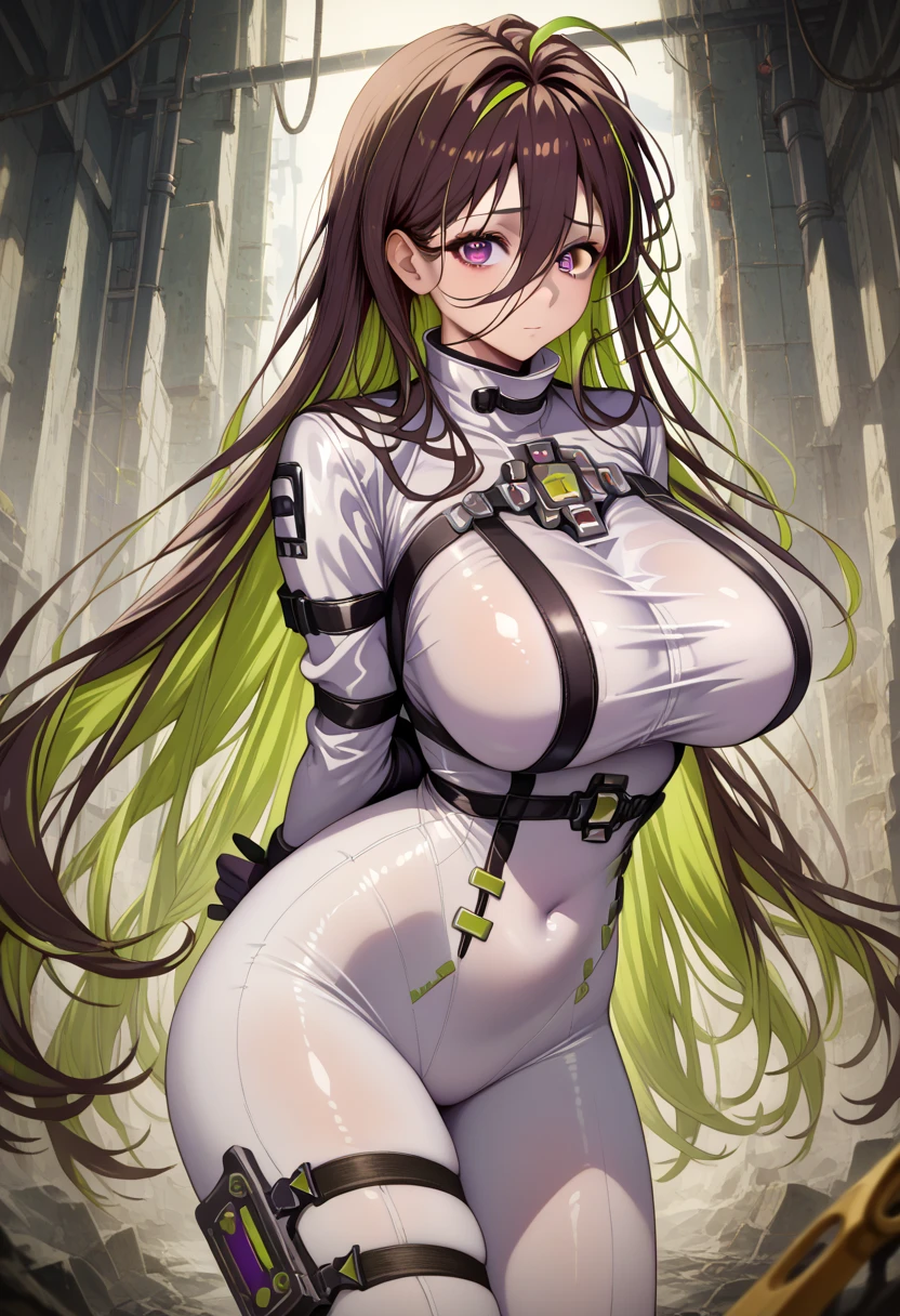 ((((Obra maestra, La mejor calidad, ultrahigh resolution)))), 1girl, kneeling,), ((long pure brown hair, hair over eye)), long hair cut, shiny skin, ((red eyes)), glowing_eyes, neon eyes, (ultra detailed eyes:0.7, beautiful and detailed face, detailed eyes:0.9), smirk, facing viewer, ((vibrant background, dark lighting, summer, sunlight)), large chested, looking at viewer, ((half closed eyes)), ((perfect hands)), (((head:1, arms, hips in view, elbows, in view))), ((hands behind back)), empty eyes, beautiful lighting, ((outside, outdoors)), defined subject, head tilt, (((gritty)), ((creepy)), ((cool)), ((beautiful)), (((SFW))), hair ornament, petals in the air, moon in the sky, city, mature woman, adult woman, sfw, pink and white dress, night dress, she is a princess, large chest, big boobs,