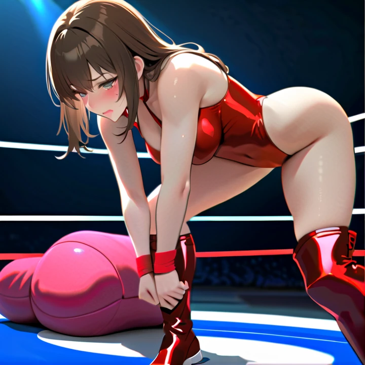 Full Color、Sweaty激しいオーガズム、ふたなり女子wrestling、Sweaty、Dynamic Pose、leotard、Dazzling Light、wrestling、An enthusiastic crowd watches、Two futanari women in sheer latex wrestling outfits posing for a photo、A protruding erect penis、On all fours、Full Color、Shrimp sledding、Sweatyオーガズムの顔、Orgasm moment、