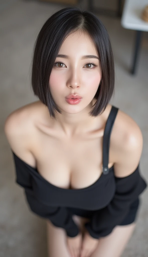 NSFW,(8k, Highest quality, masterpiece: 1.2), (Realistic, photoRealistic: 1.37), (beautiful face),Very detailed face, One Japanese idol Girl,(midnight,shame,shyness:1.3,Humiliation: 1.2), Beautiful attention to detail, Floating messy short Hair, (shirtlift:1.5), stockings, (whole body:1.2),(Night famous street:1.3,many mob people,crowded:1.3,(flat chest:1.2)),Pleated Microminiskirt,background blur,fake smile,(at alley:1.3),,large areola