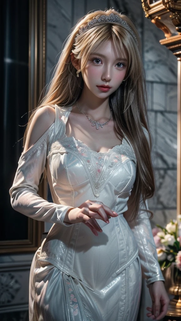 top quality work,Actual work,Ultra Premium Graphics,8K HD CG works,High quality graphics,High-definition CG works,10x pixels,Extremely fine detail:1.1,Advanced Technical Details:1.1 Photorealistic,(Girl sitting on the stairs)Natural light:1.5. Light effects(virtual Light effects:1.8),Wet Long Silver Hair,Silver Hair,Transparent Hair,Hair with attention to detail(premium hair detail:1.1)Clear Eyes,Beautiful double eyelids,Sharp eye makeup, Delicate eyelash makeup, Thin eyebrows, Highly detailed eyes,High nose, Nice red lips, Rose Cheeks, A face with delicate makeup , Cute face, perfectly balanced face,(Advanced Face Detail:1.1),Shiny,Wonderful dress,bright red series,(translucent wet white blouse)、leather mini skirt、girl 、photo shoot,woman'artwork of,Full body portrait,realism,wonderful,My eyes are shining today、(8. She's Wet)),(Sudden rain、Wind),(The wind blows up my skirt),(I can see your panties)、sensual smile,