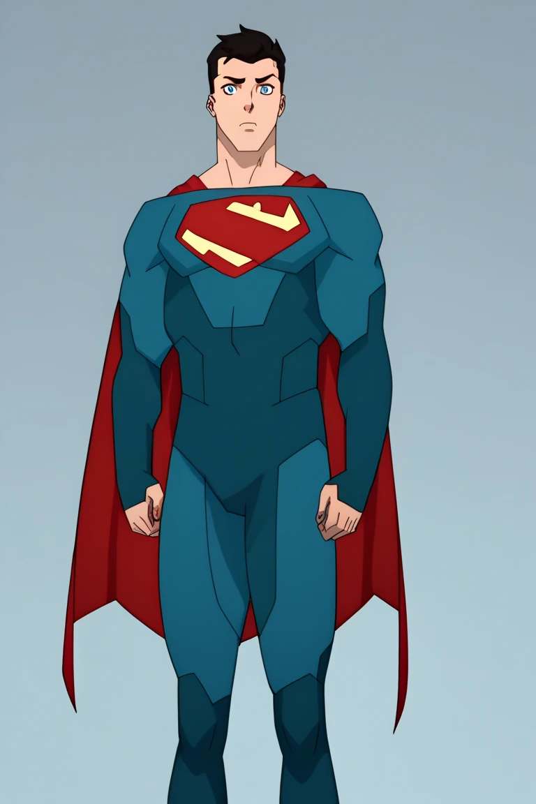 costume design : A fusion of Superman and Invincible aesthetics - SeaArt AI