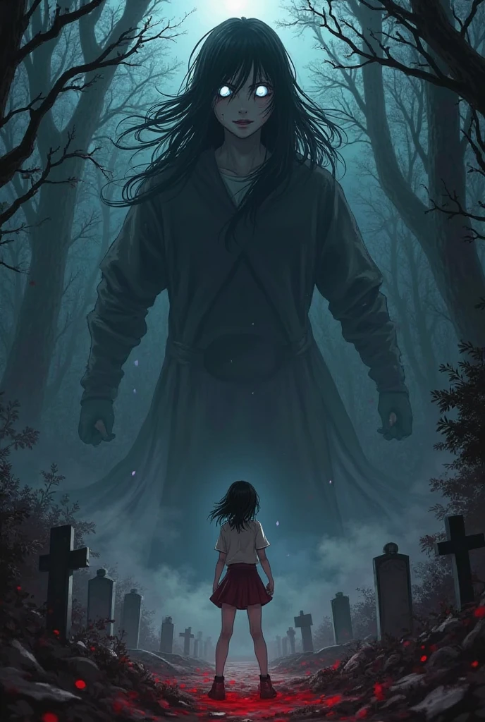 "Ghostly Hauntings": A chilling and sweeping visual narrative set in an ancient thailand-style graveyard, filled with ethereal ghostly apparitions drifting amidst mossy, intricately carved tombstones. The ghostly spirits are rendered in hauntingly realistic detail, bathed in the ethereal, moonlit glow, creating an eerie, almost surreal, ambiance of a haunted Halloween night. The scene is masterfully executed in ultra-realism, utilizing color field printing, with high detail and 8k ultra-high definition. The anatomically correct specters are brought to life with cinematic 4D quality, evoking a sense of