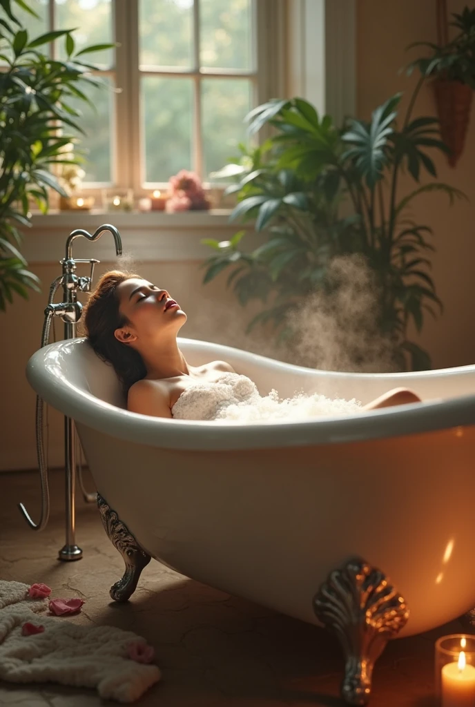 One in the bathtub