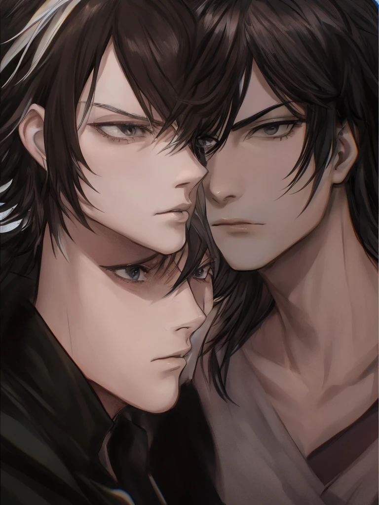boy,Black Hair,Yellow Eyes,