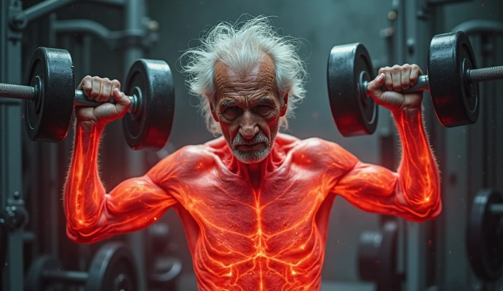 half man in his late 30s age mentally weak with overweight body, recieding hair and eyeglasses and half same man transformed with strong mentality and fit body and a Glow UP face