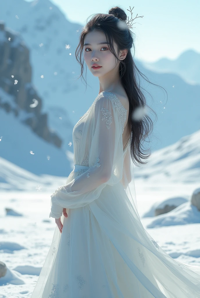 (masterpiece, quality, best quality, Official Art, Pretty and beautiful:1.2), (1 girl:1.3), (Fractal Art:1.3),