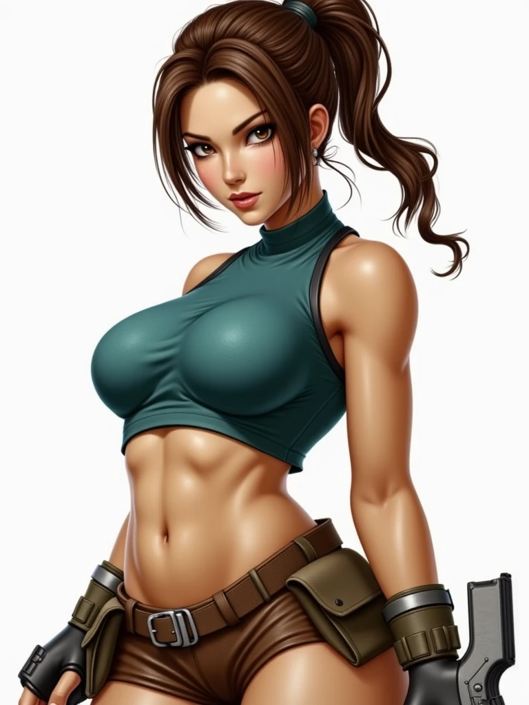 Lara Croft versus Solid Snake