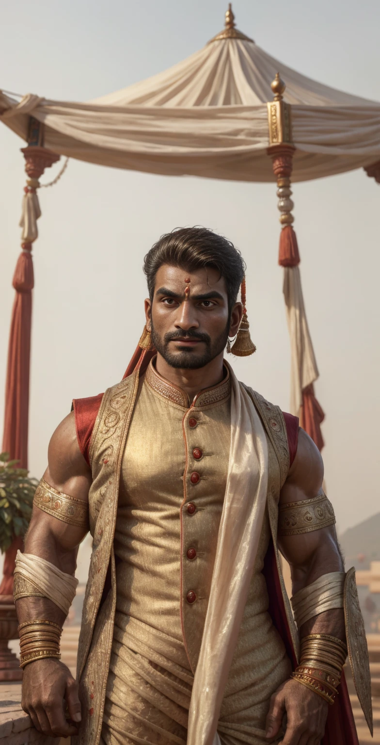Make a image of chandragupta maurya's father
