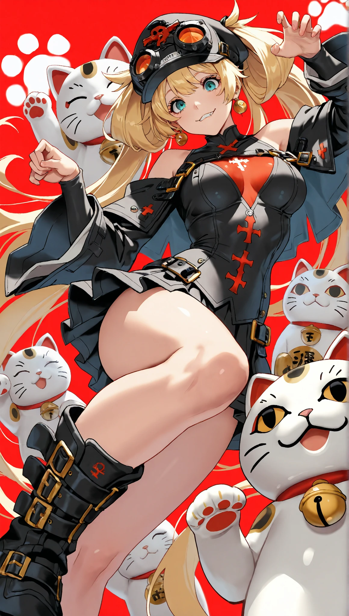 Scarlet (NIKKE) bunny black